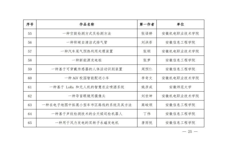 芜专赛委〔2023〕6号：关于第十二届芜湖大学生专利创新创业大赛奖励的决定_24.jpg